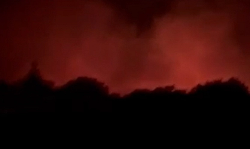 Son dakika Hankendi'de yangın!