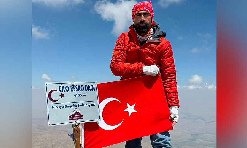 Tarık Aksakal'dan Elbrus'un Ardından Cilo Reşko zirvesi