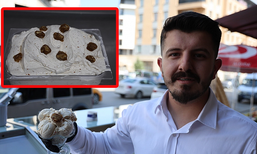 Türkiye'nin ilki Elazığ'dan: Orcikli dondurma