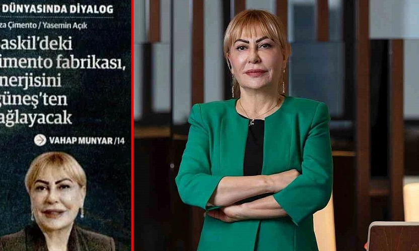 Vahap Munyar'dan Prof. Dr. Yasemin Açık'a övgü dolu yazı: 'Elazığ'a Değer Katan Vizyoner Sanayici'