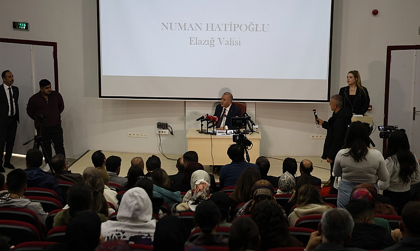 Vali Hatipoğlu'ndan Fırat Üniversitesi'nde önemli mesajlar