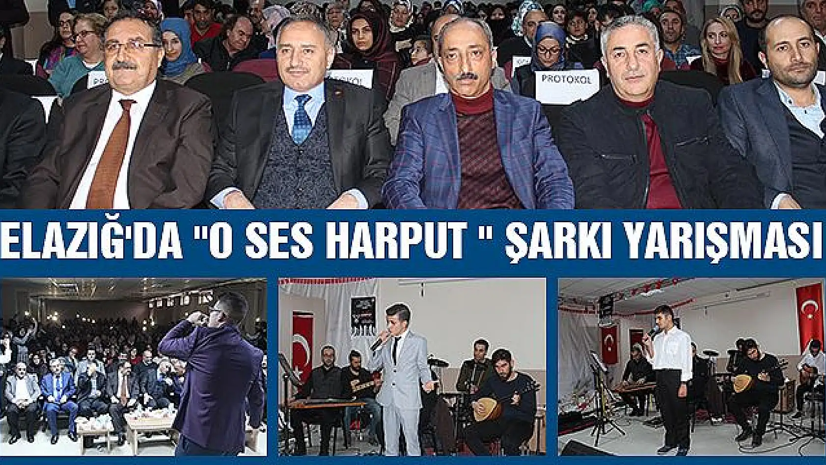 Elazığ'da 'O Ses Harput ' şarkı yarışması