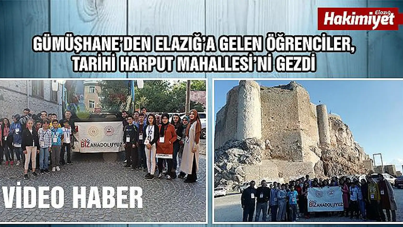 Gümüşhaneli öğrenciler, Harput'tan Mehmetçiğe selam gönderdi