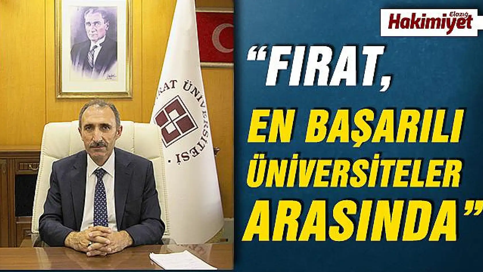 Fırat Üniversitesi, dünyada başarılı üniversiteler arasında
