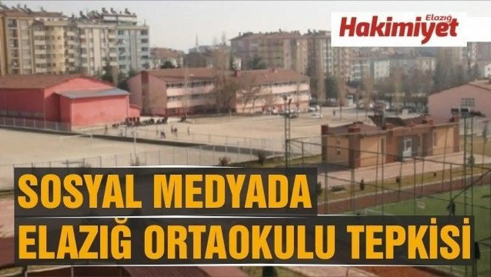 Sosyal medyada Elazığ Ortaokulu tepkisi!