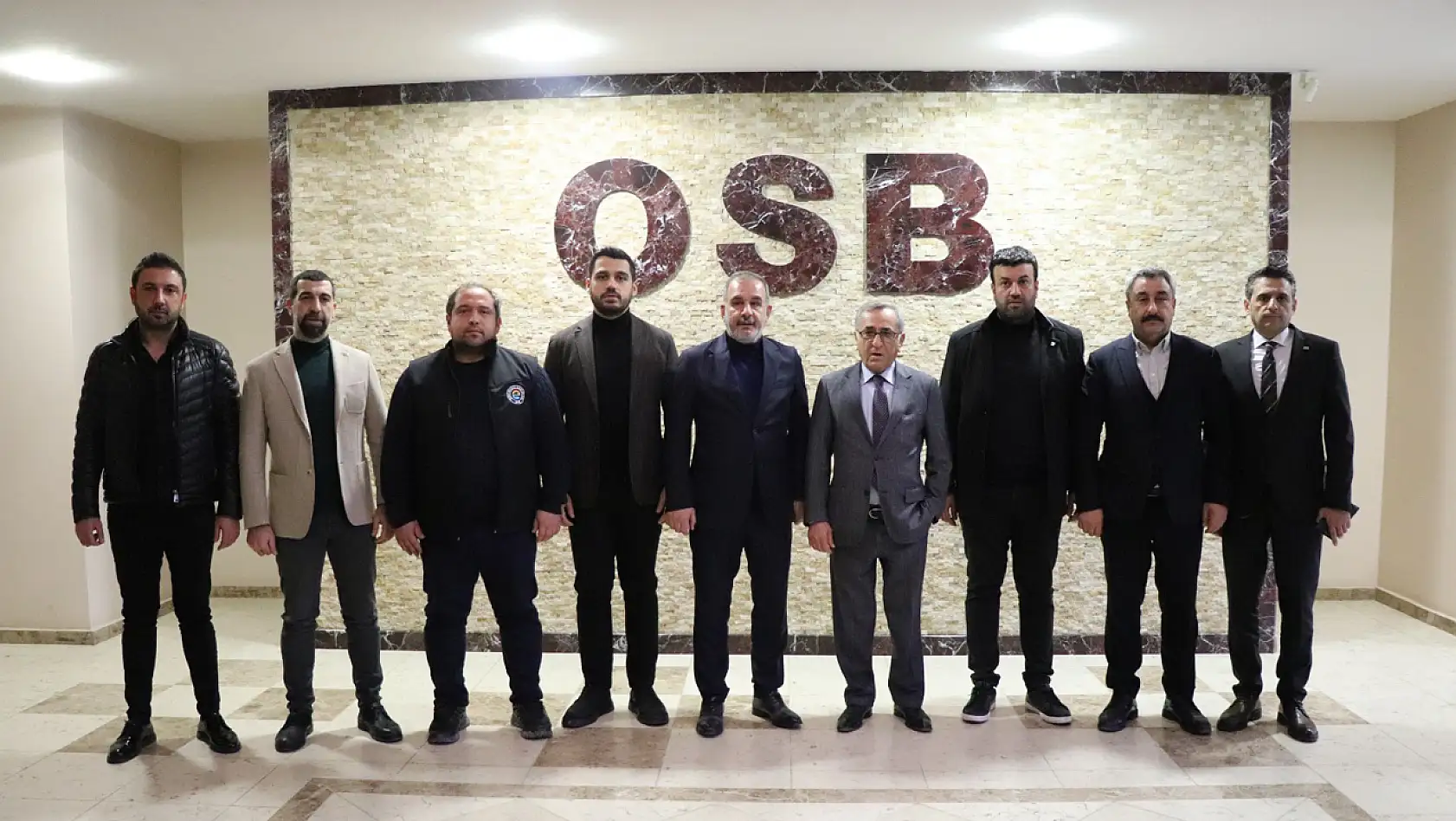 Başkan Alan, Elazığ OSB'deki Firmalar İle Başkan Öztürk'ü Ziyaret Etti