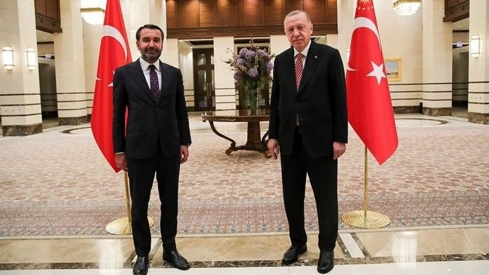 Başkan Şerifoğulları, Cumhurbaşkanı Erdoğan ile Görüştü