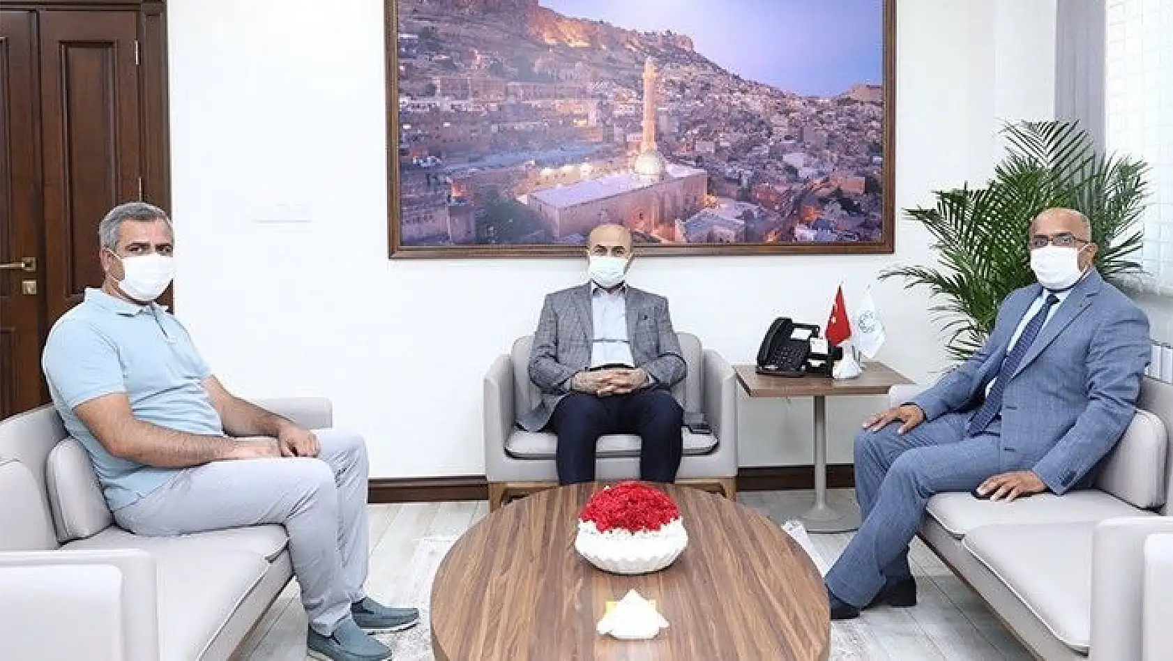 Başkan Ulaş'tan Mardin'de Önemli Ziyaretler