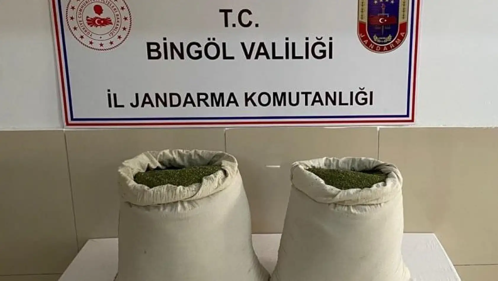 Bingöl'de 29 kilo esrar ele geçirildi