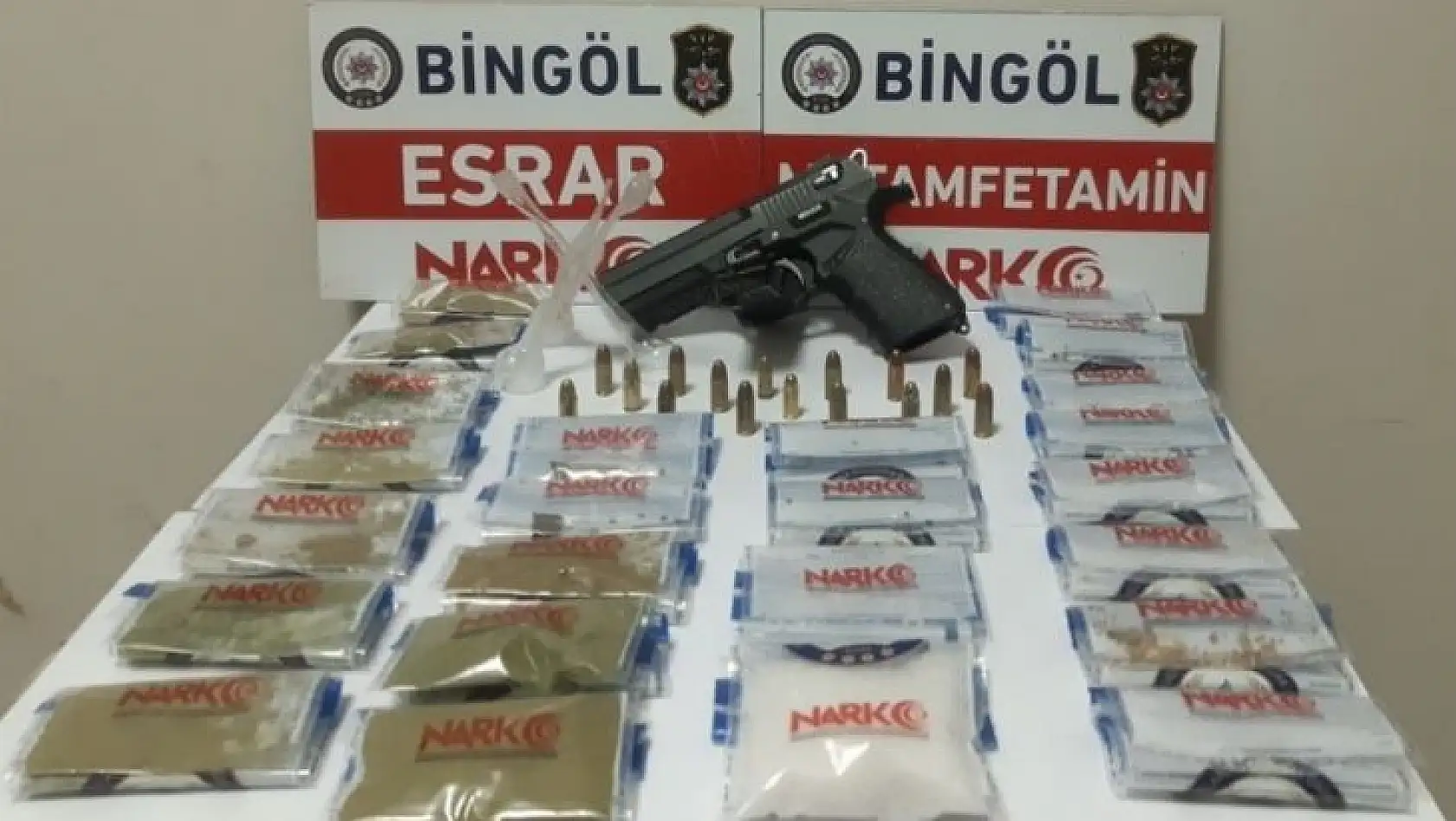 Bingöl'de baskınla yakalanan uyuşturucu taciri tutuklandı