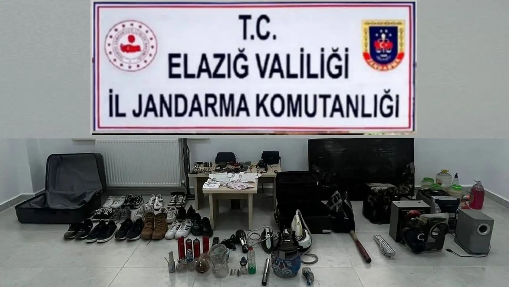 Elazığ'da 7 hırsızlık olayına karışan 2 kişi yakalandı