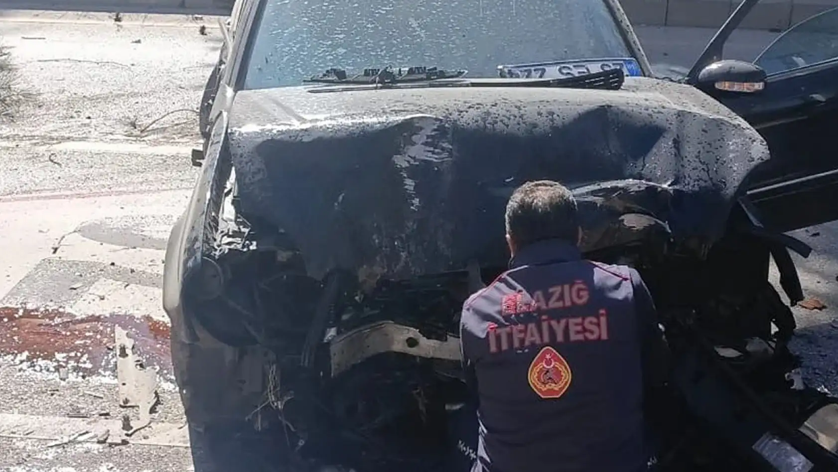 Elazığ'da Günün 3'üncü Trafik Kazası!