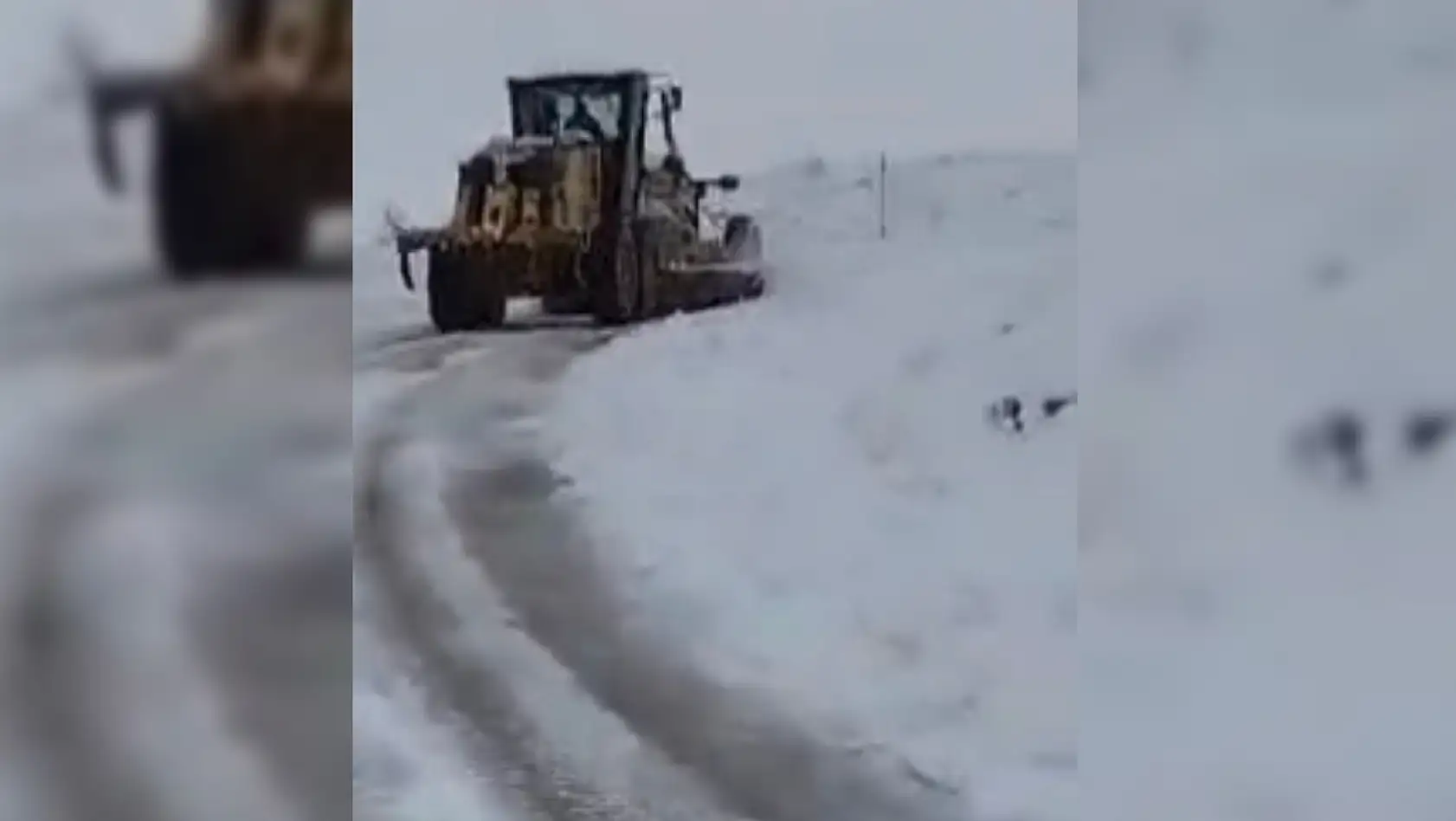 Elazığ'da Kar Yağışı Nedeniyle 30 Köy Yolu Ulaşıma Kapandı
