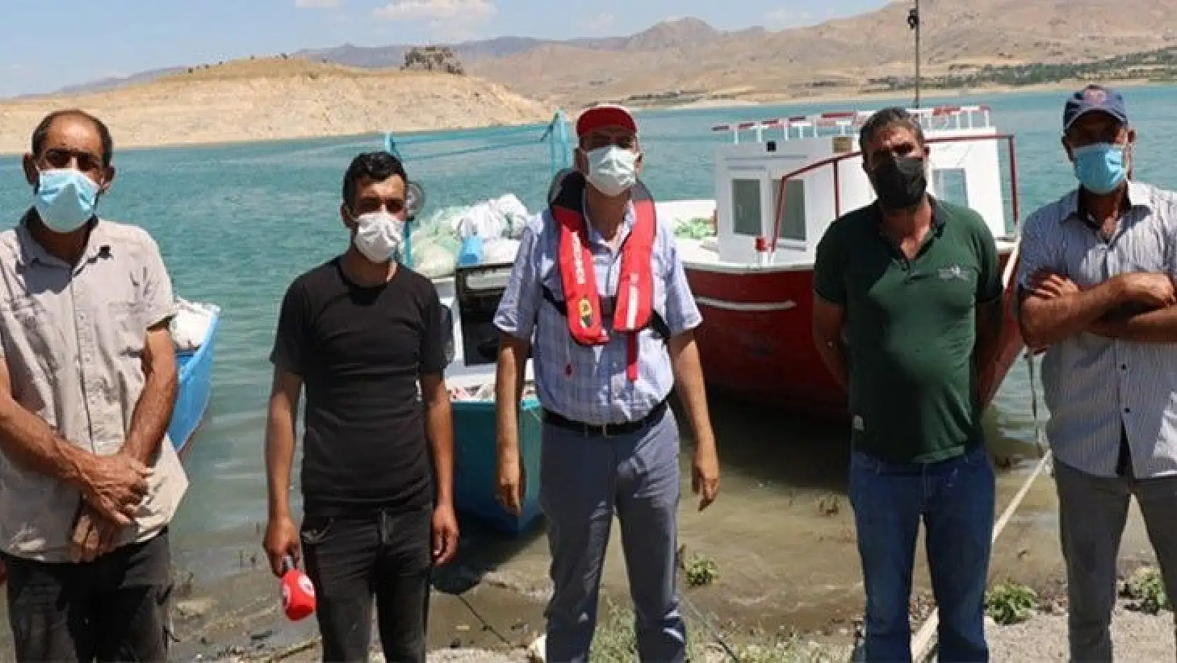 Elazığlı Balıkçılar 'Vira Bismillah' Dedi