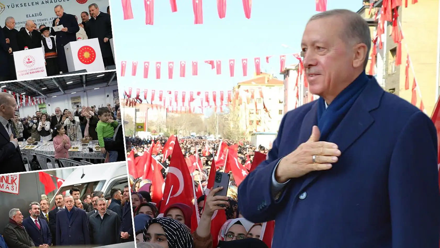 Erdoğan: 'Elazığ  Şahittir'