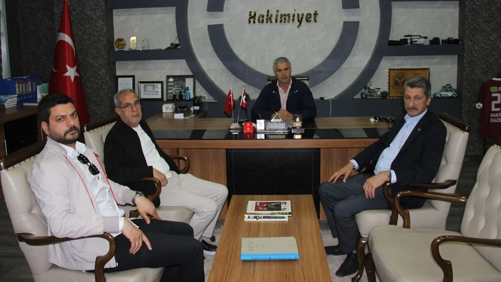 İYİ Parti İl Başkan Yardımcısı  Habib Yaşar'dan Hakimiyet'e Ziyaret