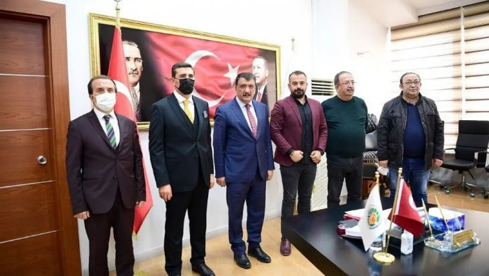 MAGTAD'tan Başkan Gürkan'a ziyaret