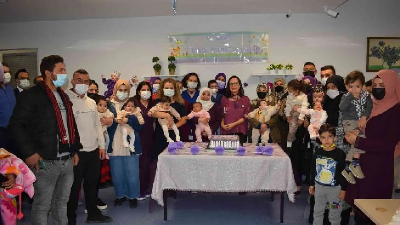Malatya'da prematüre günü bebeklerle kutlandı