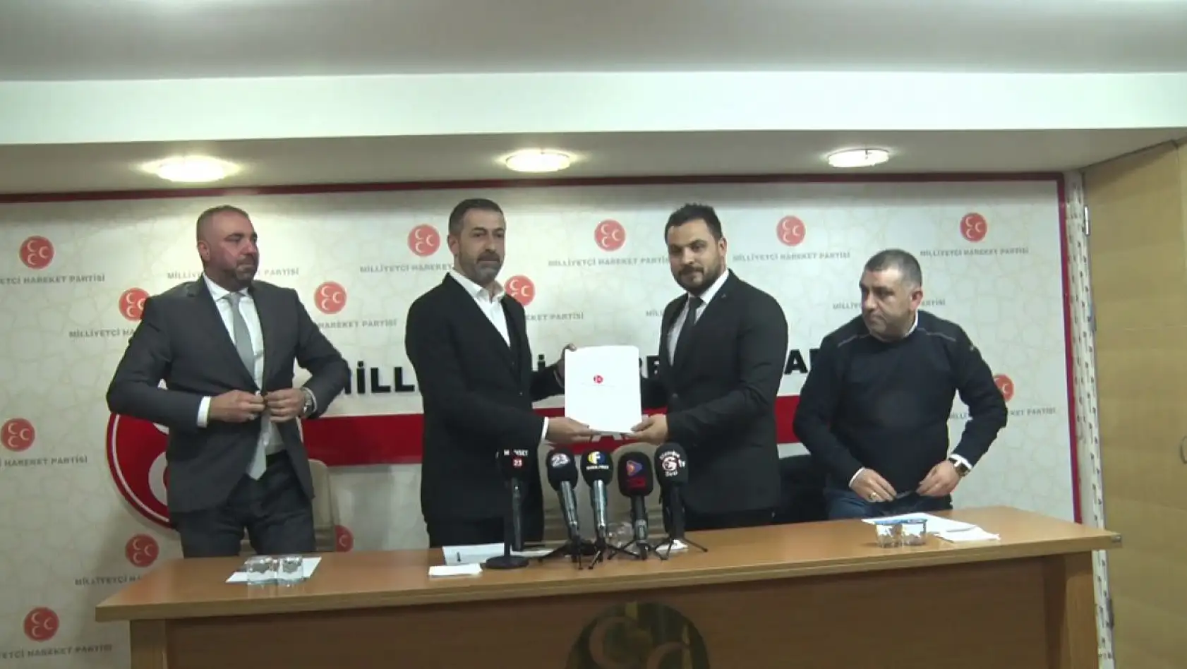 MHP Elazığ İl Başkanlığı'nda Devir Teslim Töreni Yapıldı