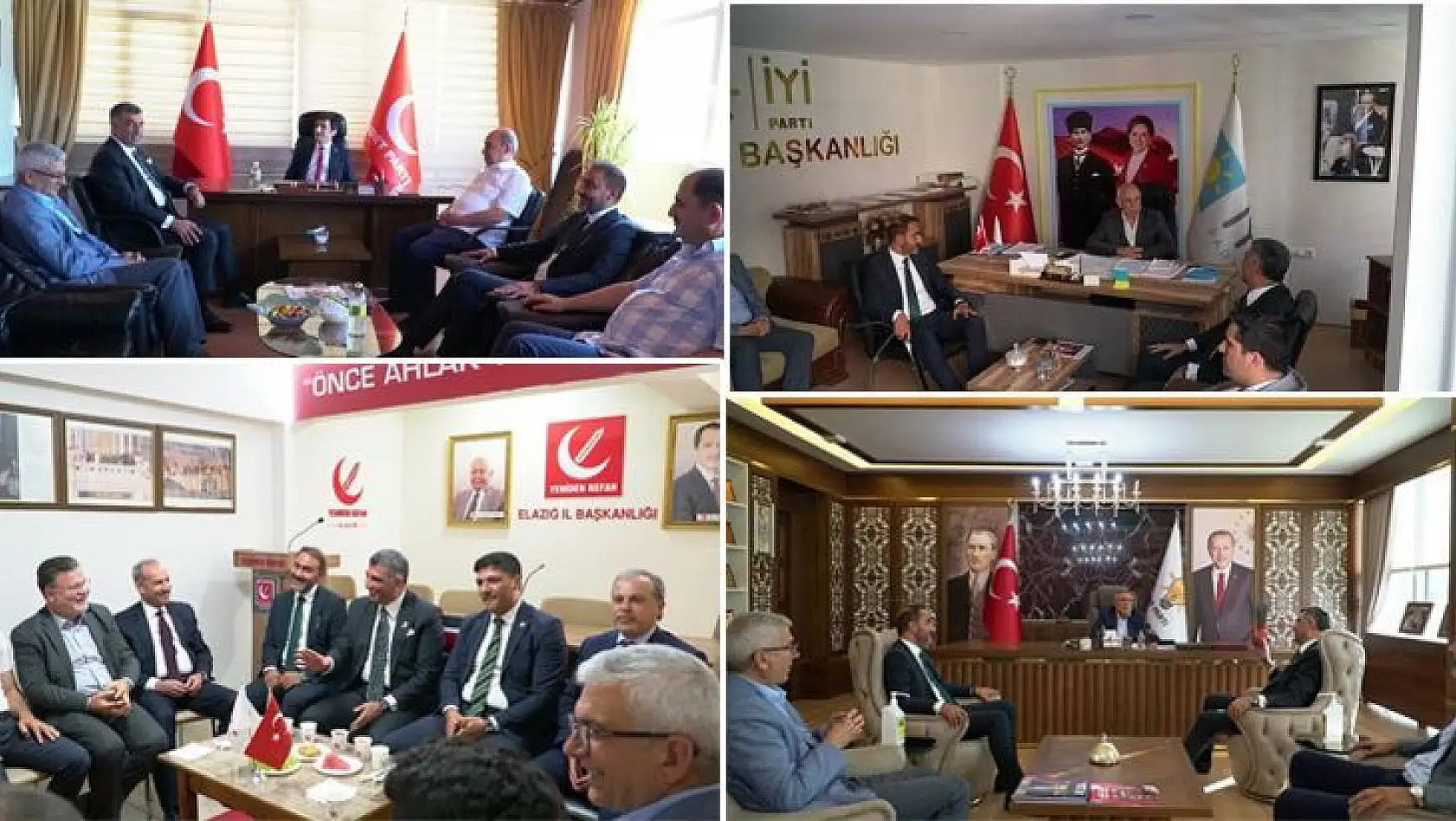 Milletvekili Erol'dan Siyasi Partilere Bayram Ziyareti