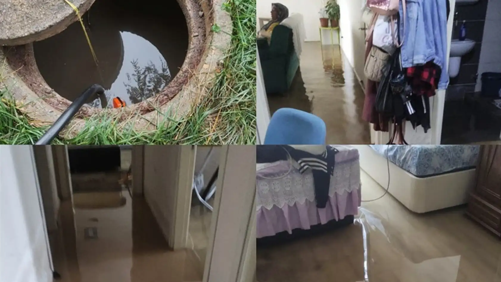 TOKİ Evlerini Kanalizasyon Suyu Bastı!