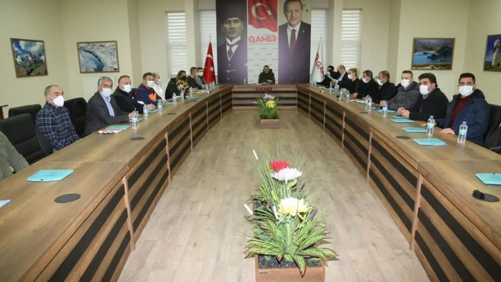 Tunceli'de acil durum koordinasyon toplantısı gerçekleştirildi