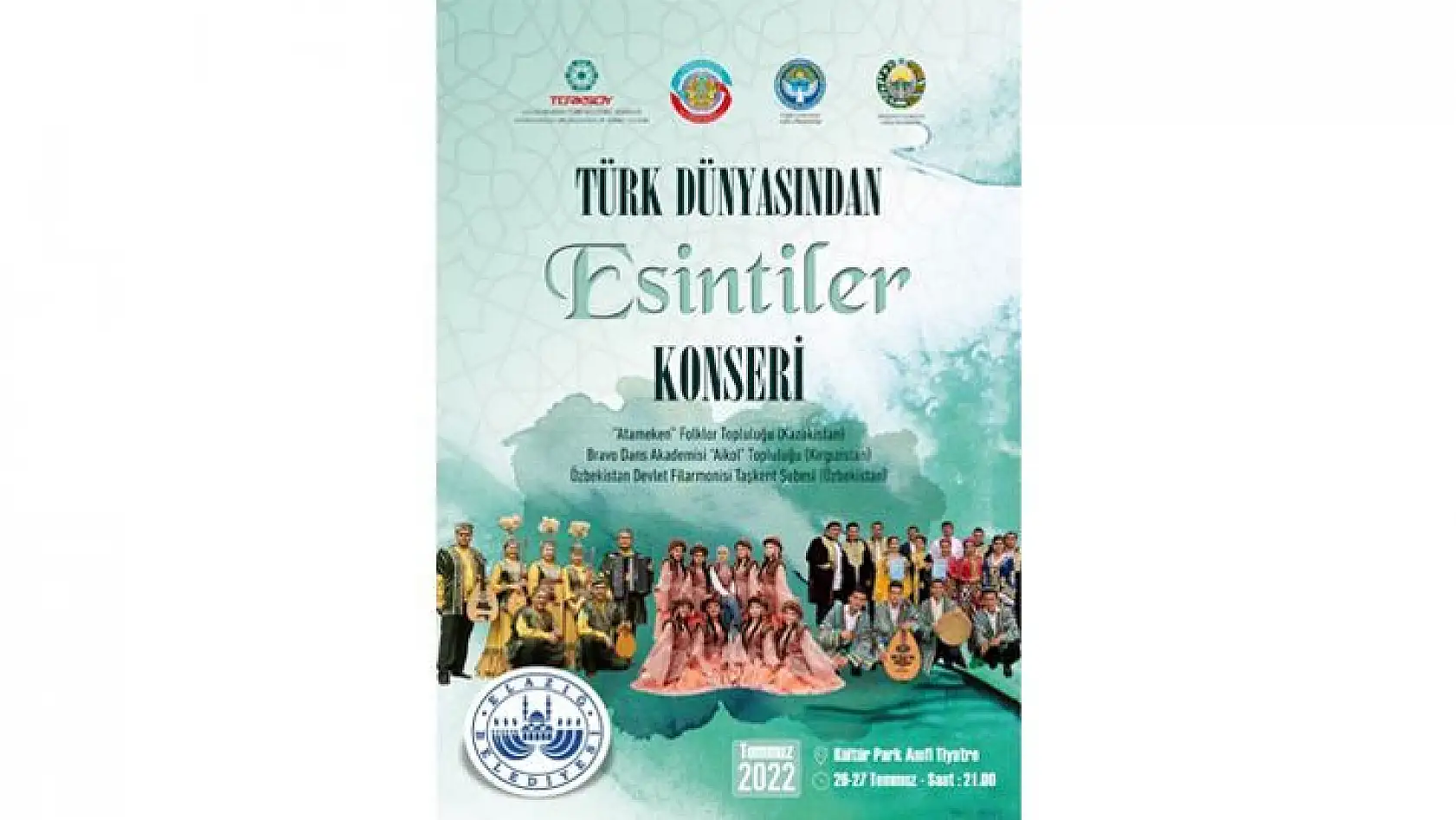 Türk Dünyasından Esintiler Konseri Elazığlılarla Buluşacak