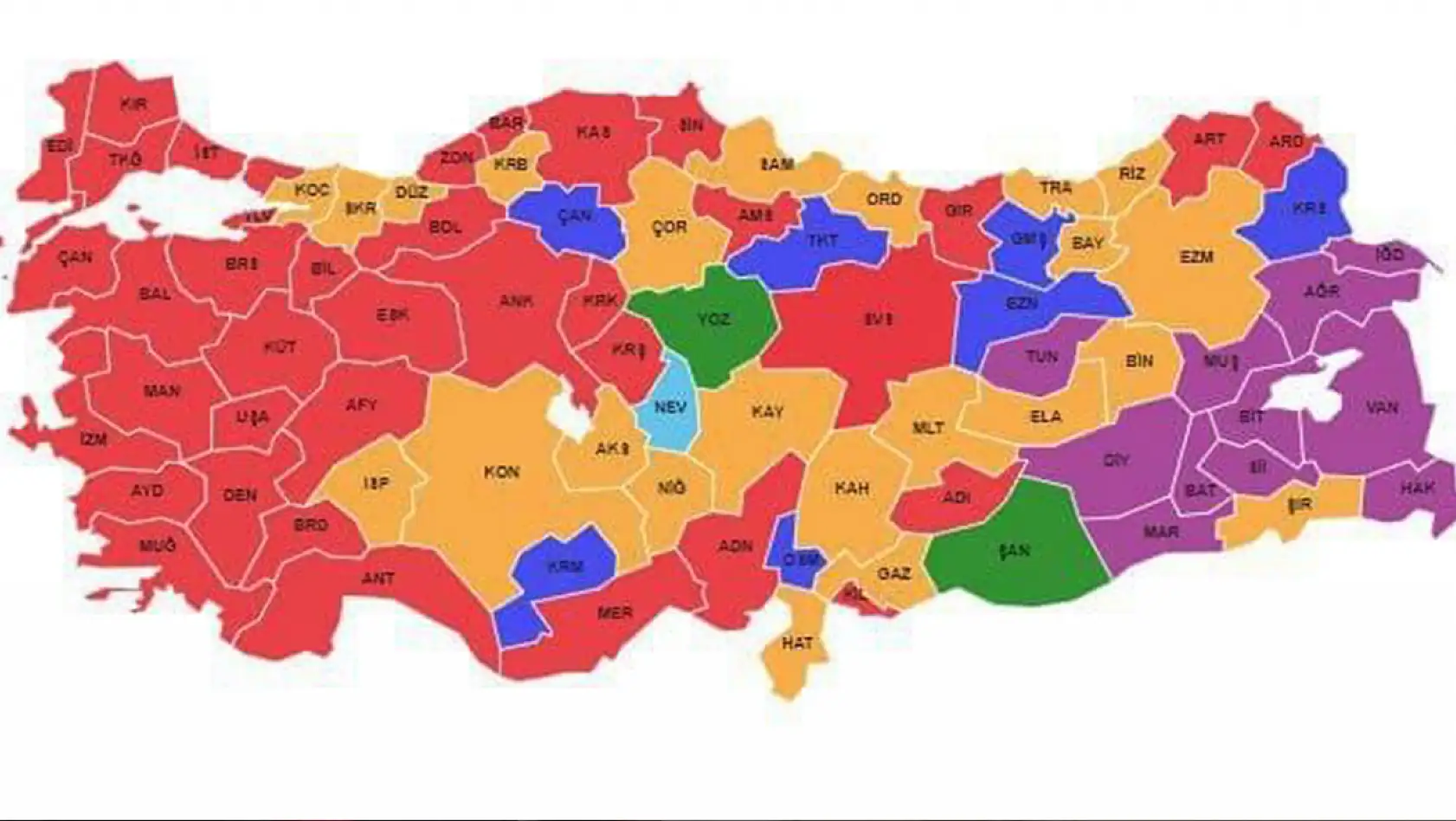 Türkiye Genelinde Sandıkların Yüzde 58'i Açıldı!