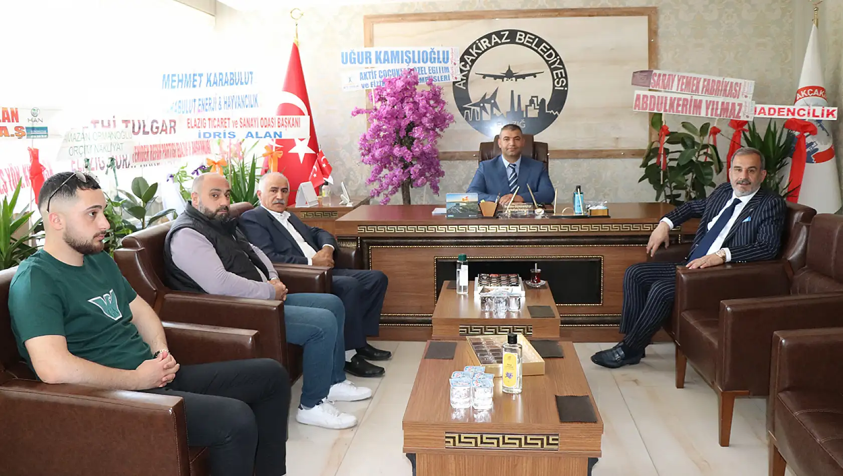 Başkan Alan, Ormanoğlu'nu Ziyaret Etti