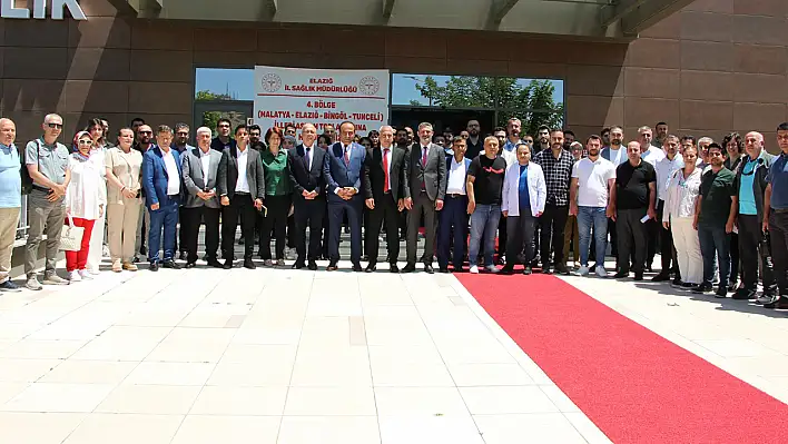 Bölge'nin Sağlık Müdürlükleri Elazığ'da Toplandı