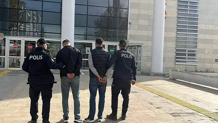 Elazığ'da 3 Hırsızlık Şüphelisi Gözaltına Alındı