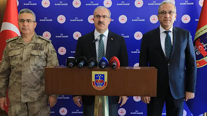 Elazığ'da Asayiş ve Güvenlik Bilgilendirme Toplantısı Yapıldı