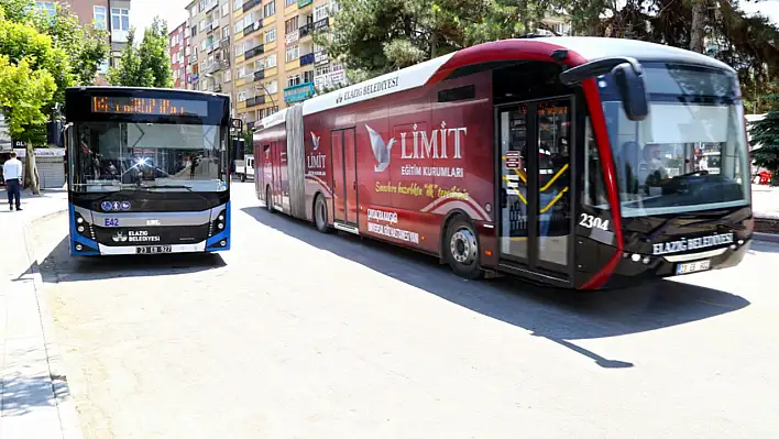 Elazığ'da Belediye Otobüsü Ücretlerine Zam!