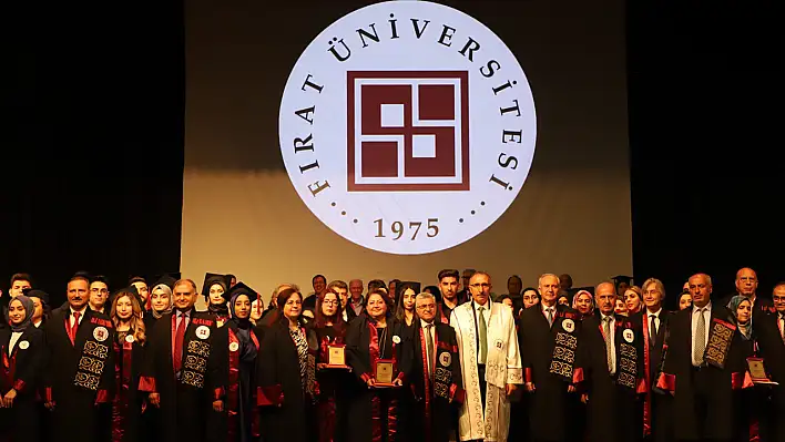 Fırat Üniversitesi'nde Derece ve Tez Ödülleri Töreni Düzenlendi