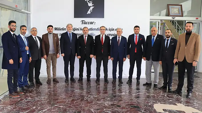 Yeniden Refah Partisi Genel Başkan Yardımcısı Mehmet Altınöz, Başkan Alan'ı Ziyaret Etti