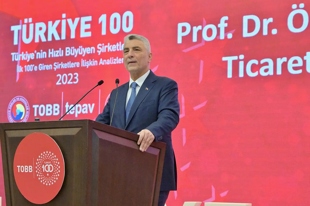 'TOBB Türkiye 100 Ödül' Töreni Gerçekleştirildi