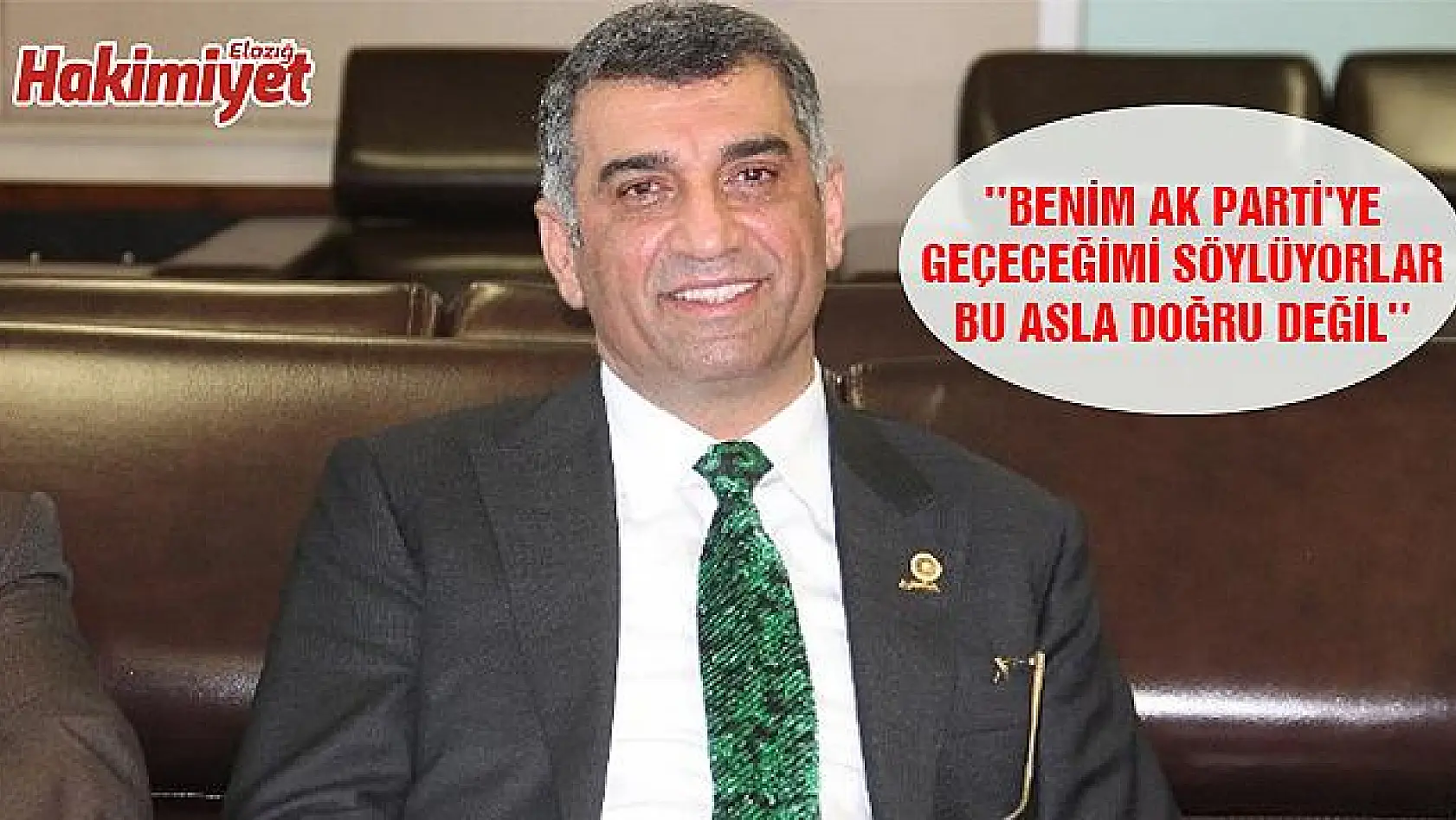  ' HDP ASILSIZ İDDİALARLA BENDEN İNTİKAM ALMAK İSTİYOR'