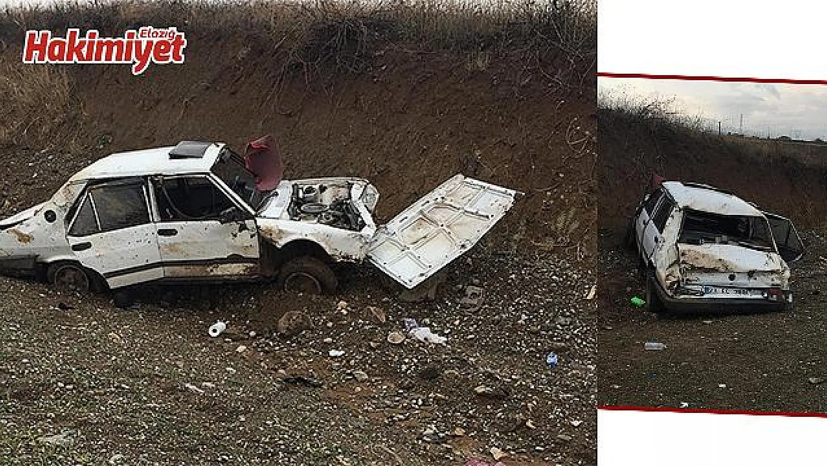 Elazığ'da Trafik Kazası:1 ölü, 3 yaralı