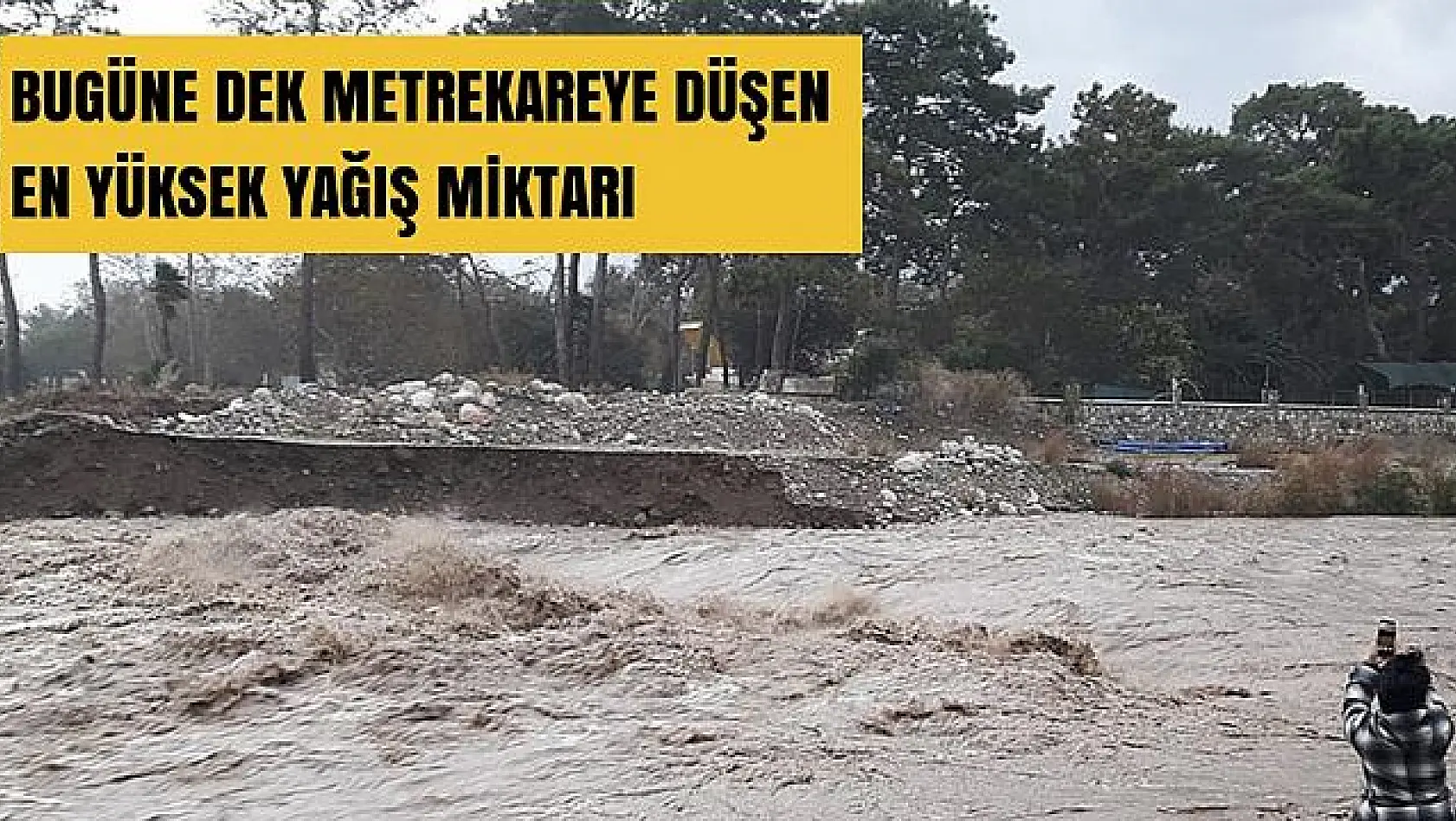 Türkiye'de Günlük Yağış Rekoru!