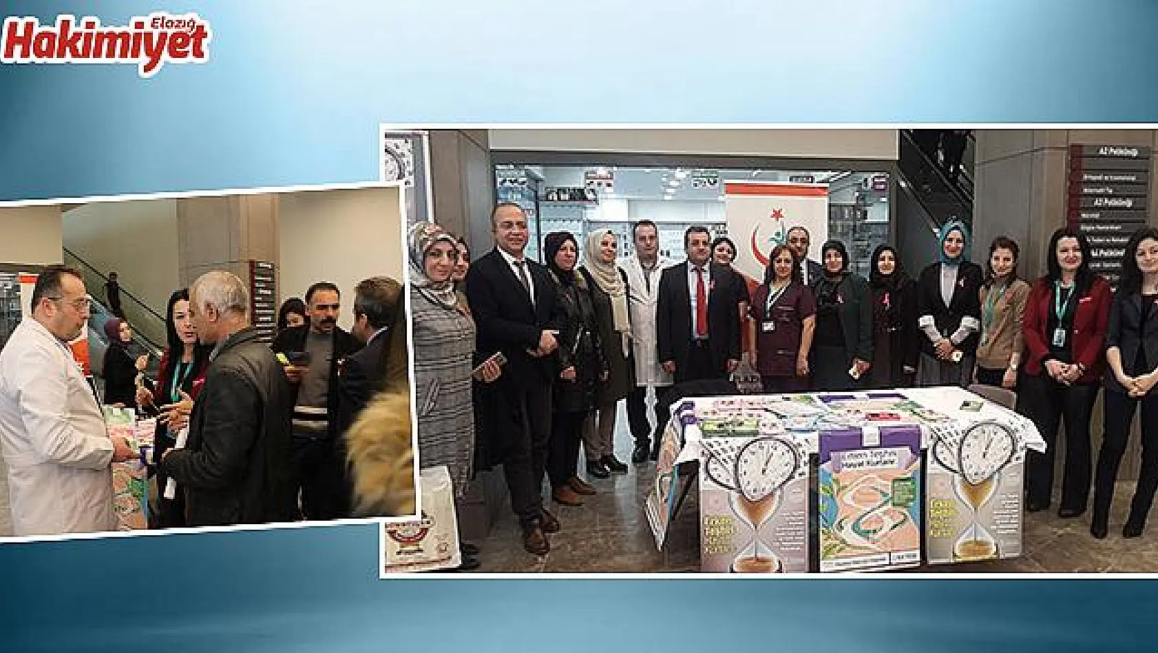 Fethi Sekin Şehir Hastanesi'nde kanser farkındalığı etkinliği
