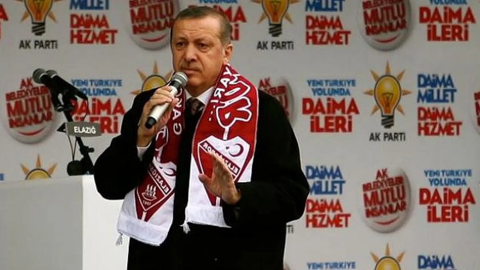 Cumhurbaşkanı Recep Tayyip Erdoğan Elazığ'a geliyor 