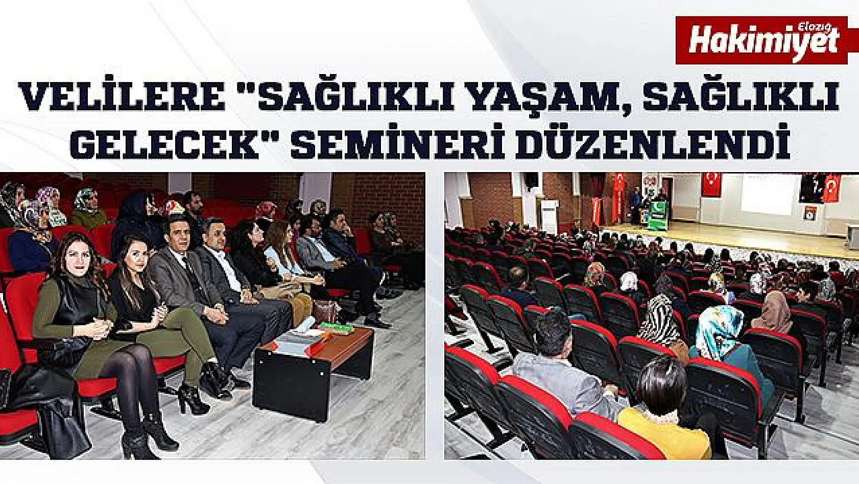 Elazığ'da 'Sağlıklı Yaşam, Sağlıklı Gelecek' semineri düzenlendi