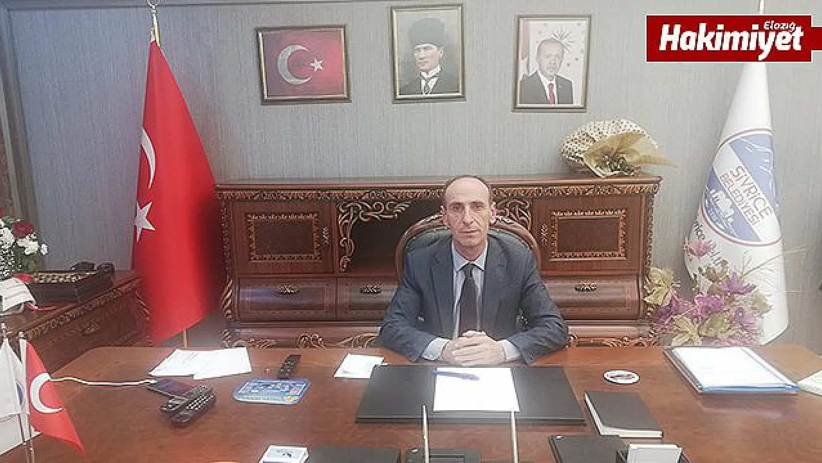 Sivrice Belediye Başkanı Gündoğan, görevine başladı 