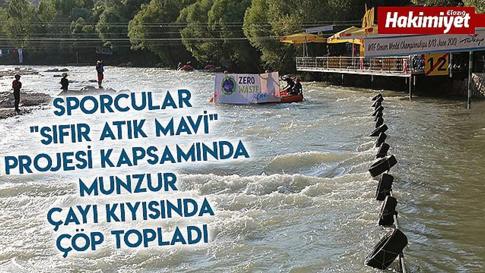 Tunceli'de 800 Sporcu 'Sıfır Atık Mavi' projesine destek verdi