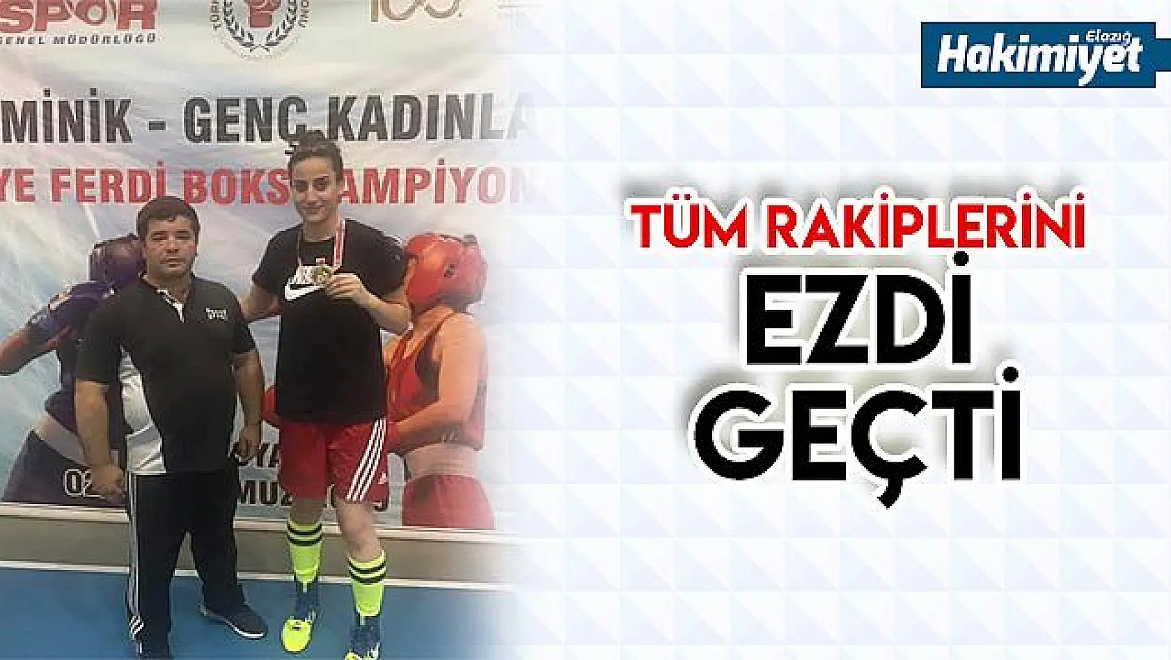 Gizem Özer Türkiye şampiyonu oldu