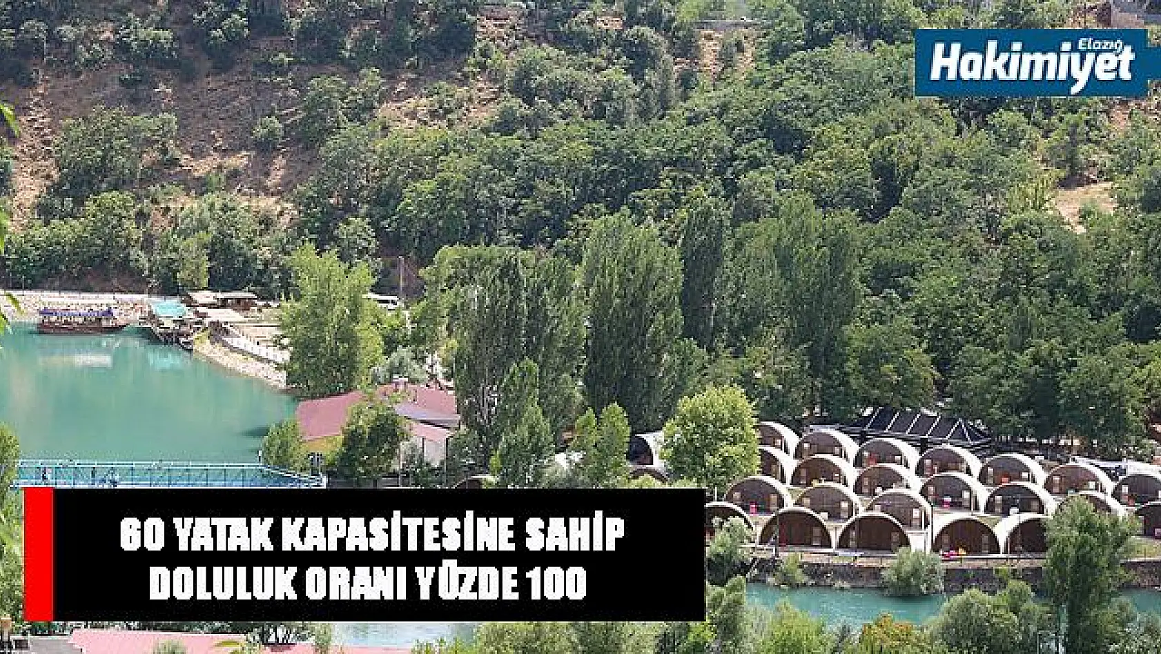 Türkiye'nin ilk çadır kamp oteli, terörden temizlenen Tunceli'ye kuruldu