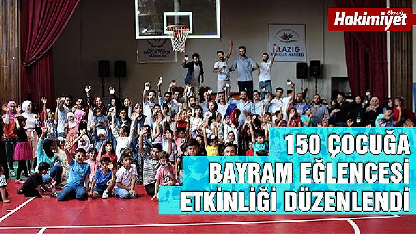 Türk ve mülteci çocuklara 'Bayram' eğlencesi