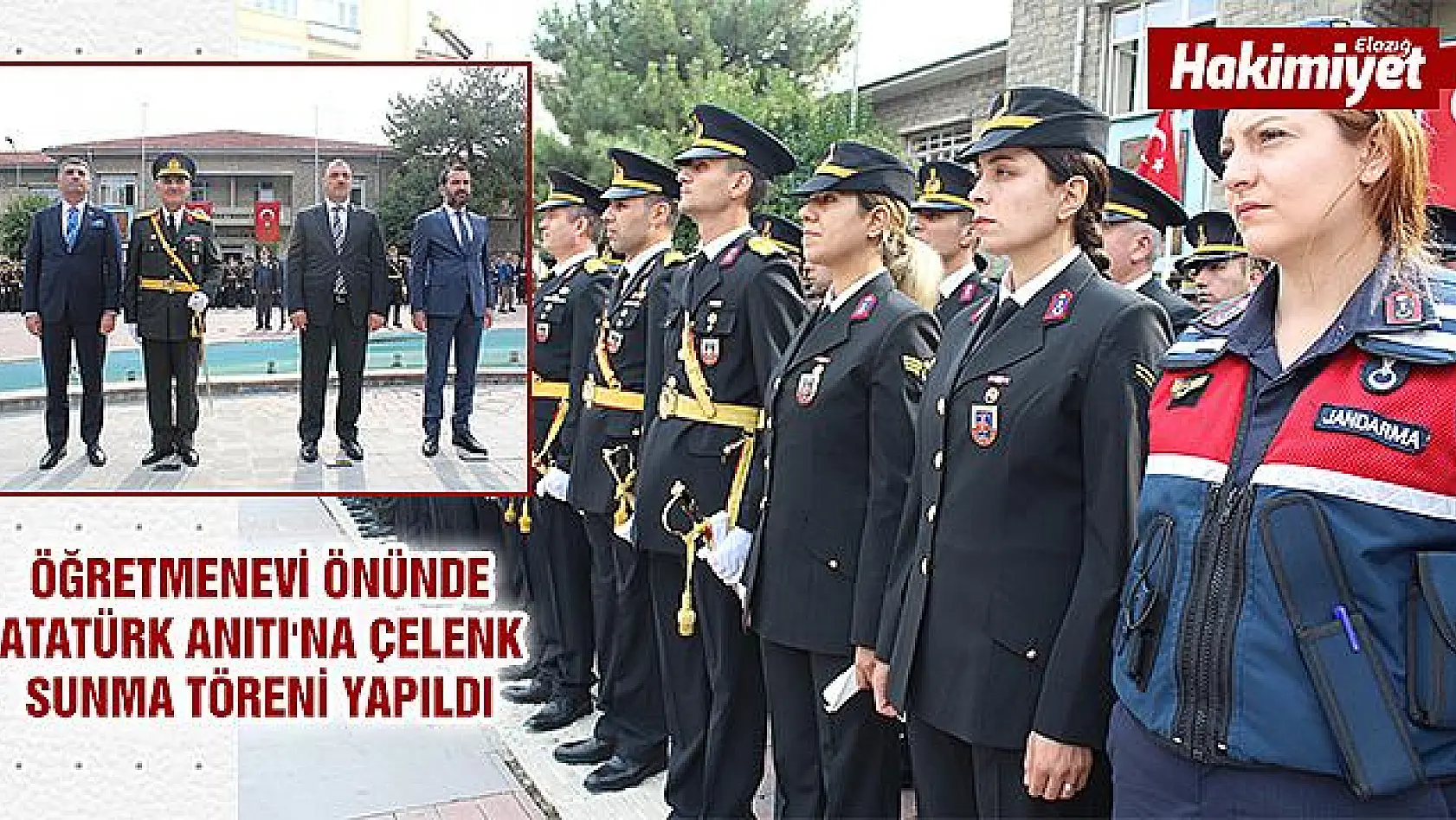 Cumhuriyet Bayramı Dolayısıyla Atatürk Anıtına Çelenk Sunuldu