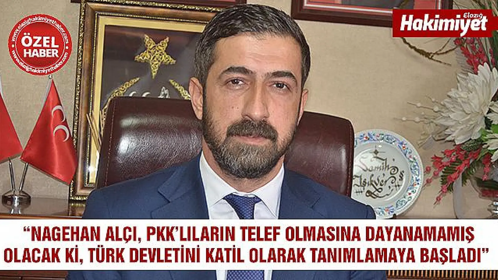 MHP İl Başkanı Işıkver: 'Nagehan Alçı PKK'lıların Telef Olmasına Dayanamadı'