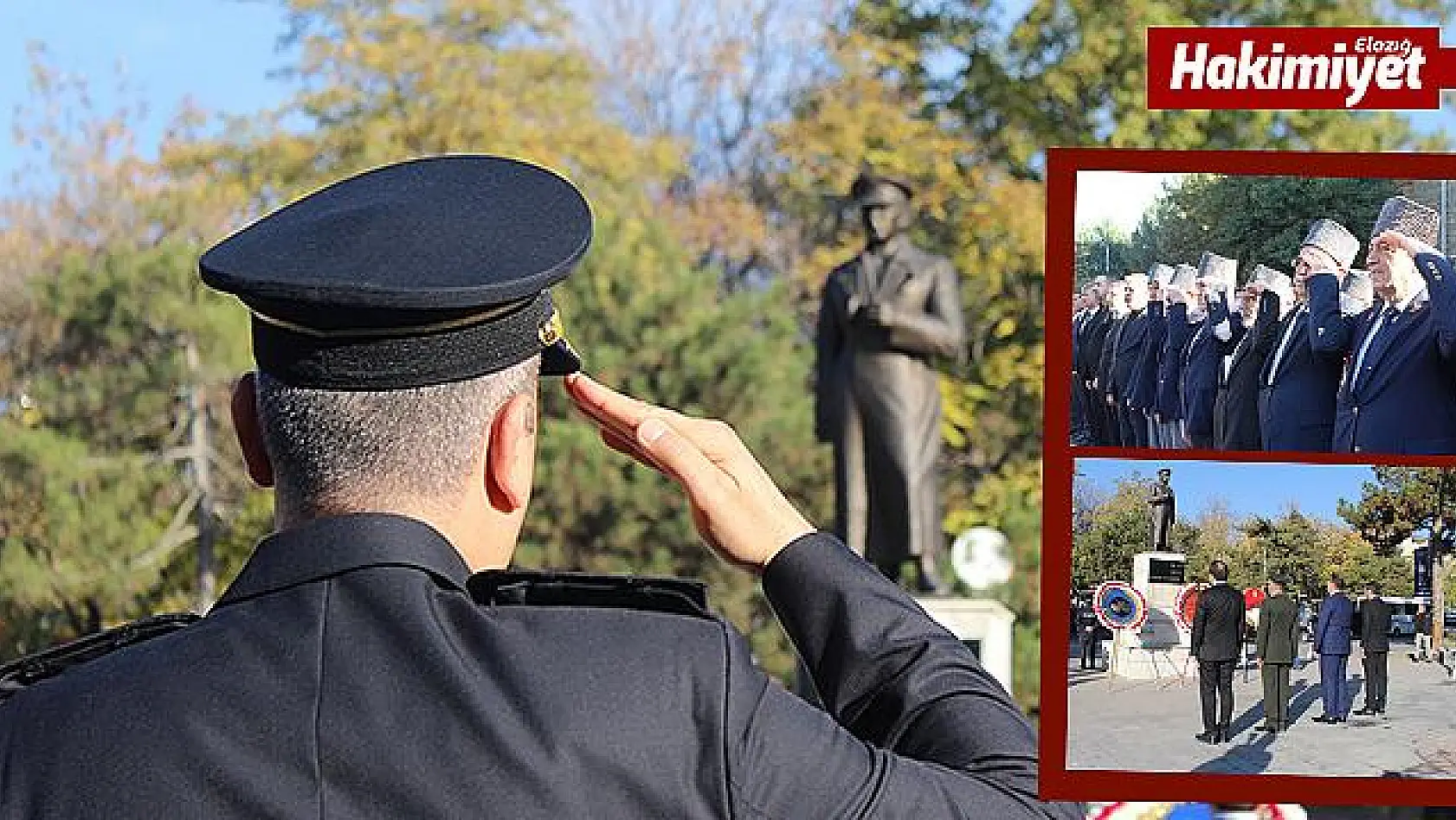 Elazığ'da 10 Kasım Atatürk'ü Anma Günü